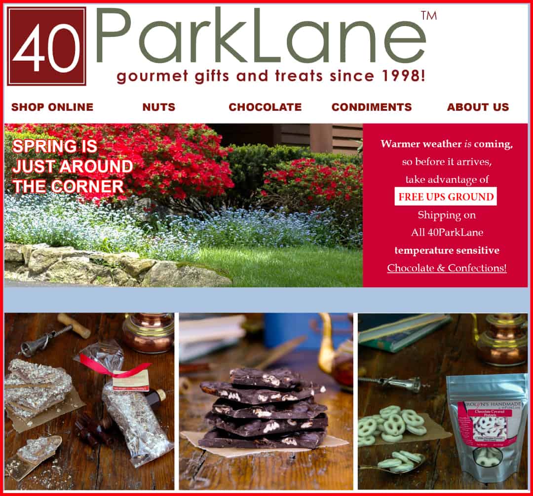 40ParkLane.com E-Mail Marketing