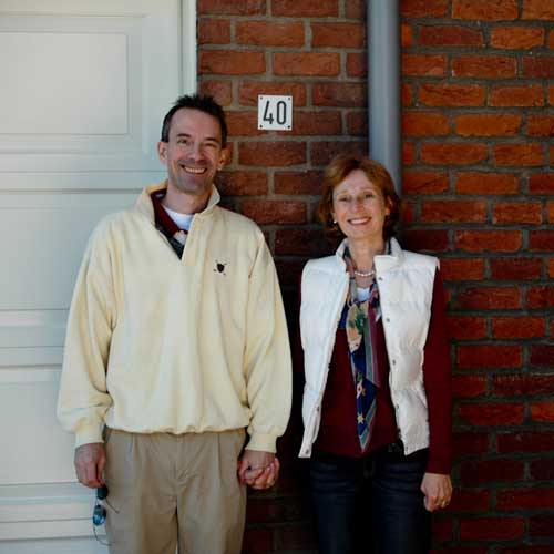 Hans and Tracey van Putten at 40 ParkLane - Parklaan 40